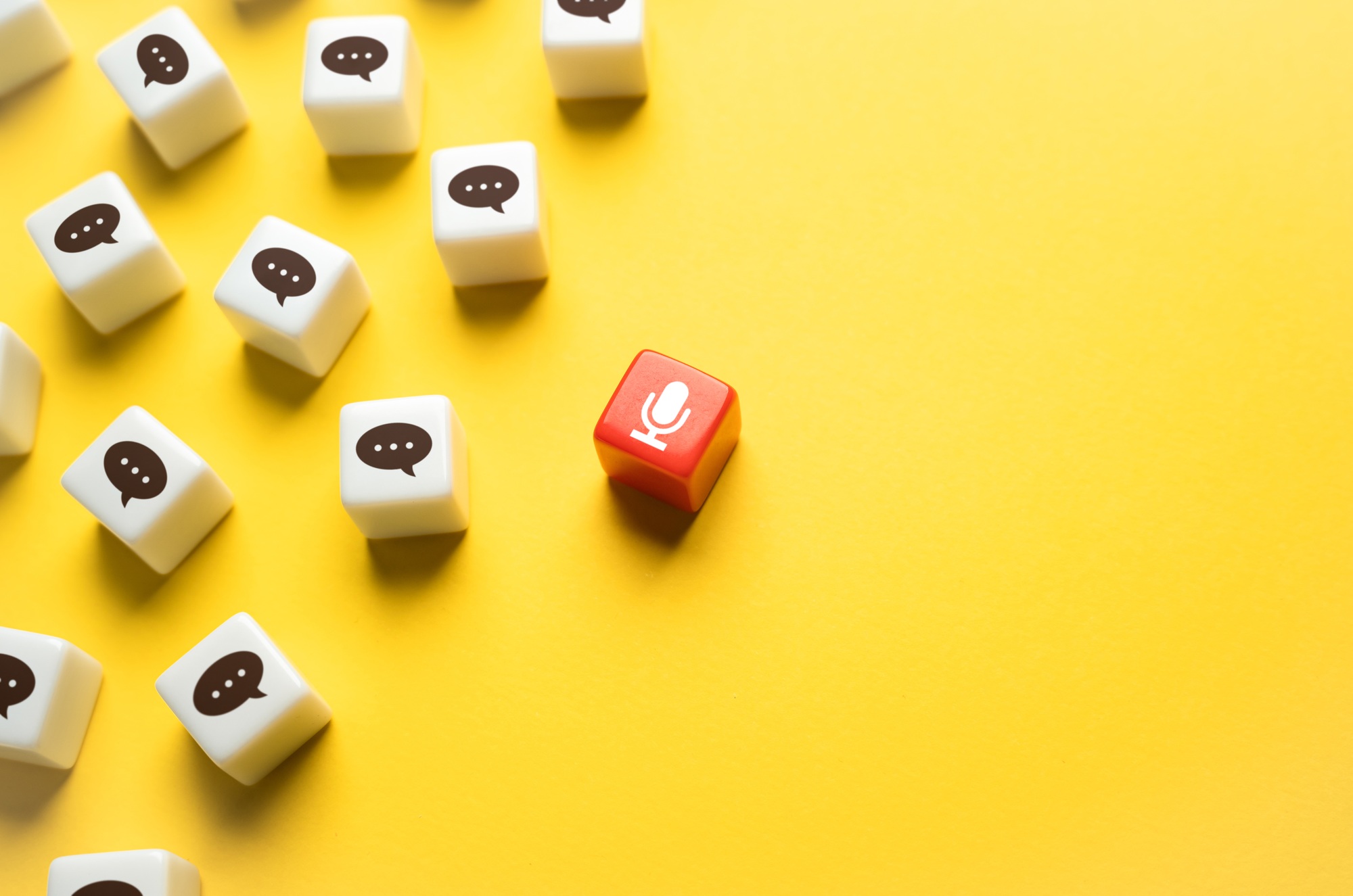 Broadcasting and public speaking. Be a public speaker.